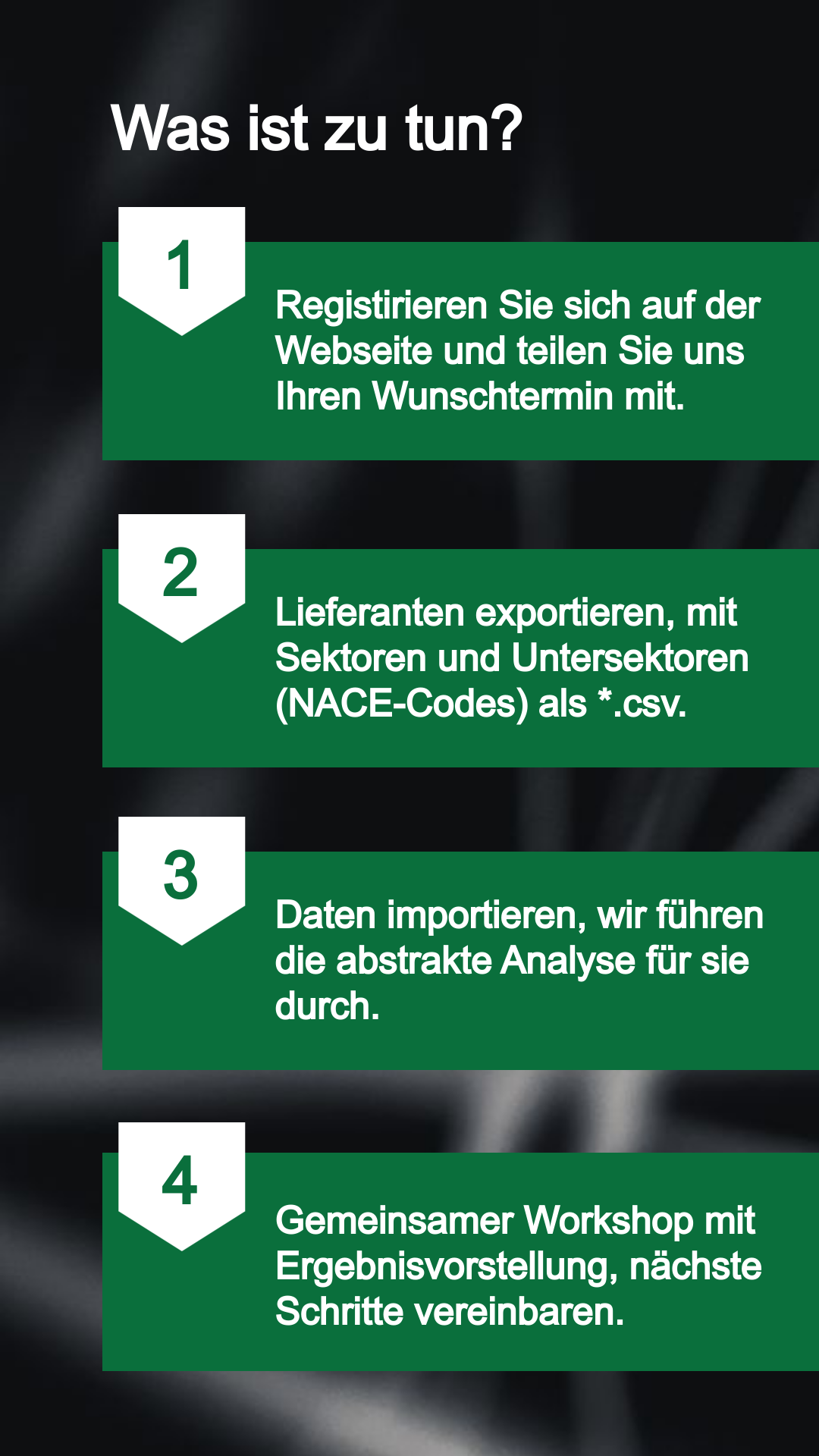 Schirtte zur kostenlosen Risikoanalyse